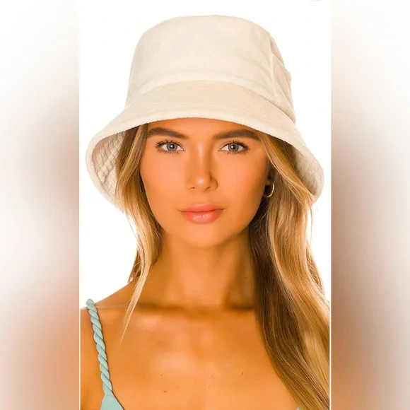 Lack of Color Wave Bucket Hat in Beige Terry size S/M - Picture 1 of 6